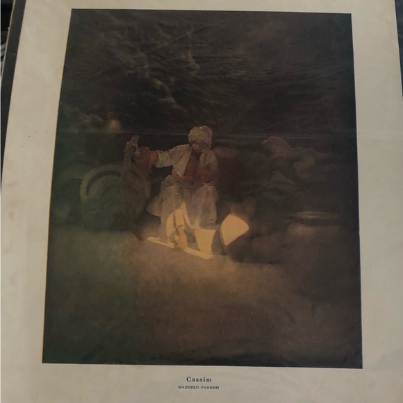 Authentic *Cassim,* by Maxfield Parrish "SALE" - Picture 2 of 3